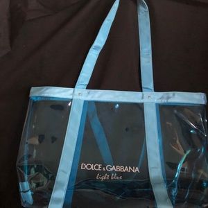 Dolce & Gabbana  Light Blue Beach Bag